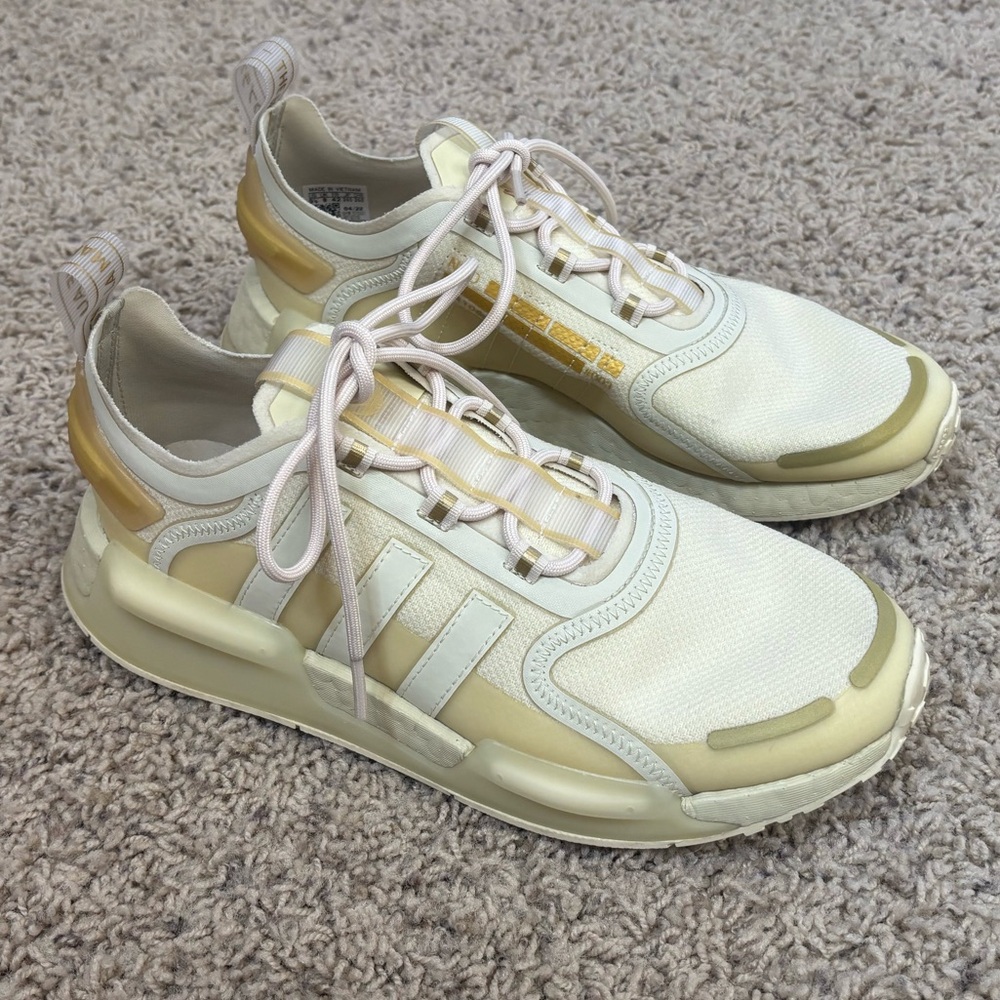 Adidas Cream and MND Women’s  Sneakers. Size 9 1/2